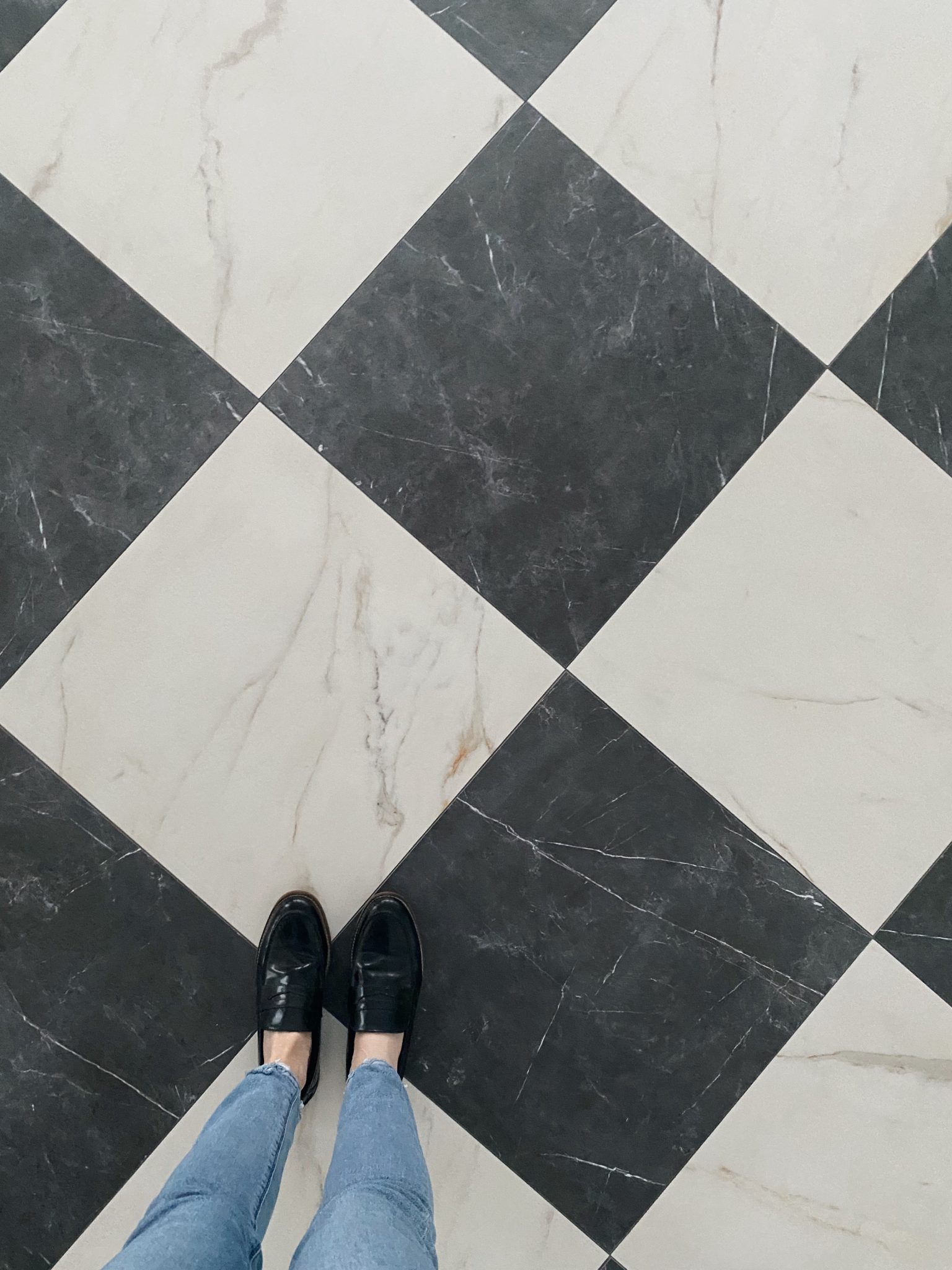 Black And White Tile Floor Pics Floor Roma