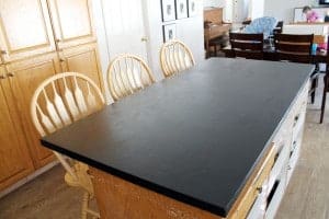 DIY Faux Soapstone Countertops