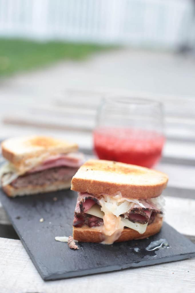 The Reuben Burger