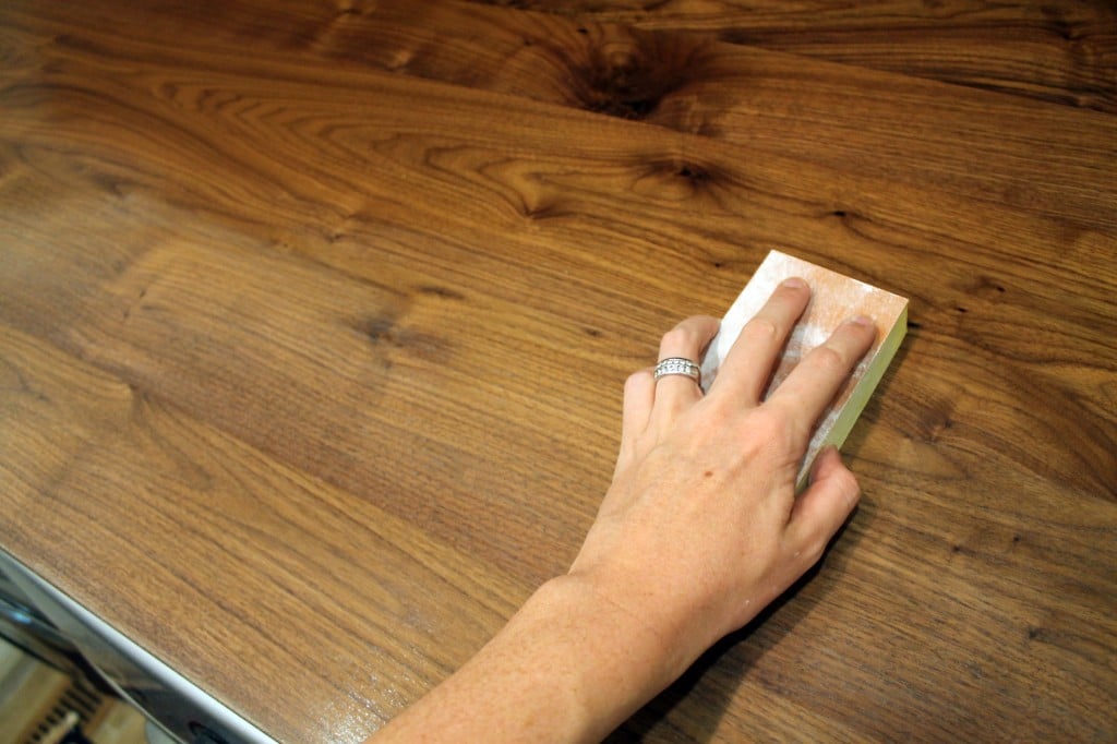 The Laundry Room's Plank Style Counters - Chris Loves Julia
