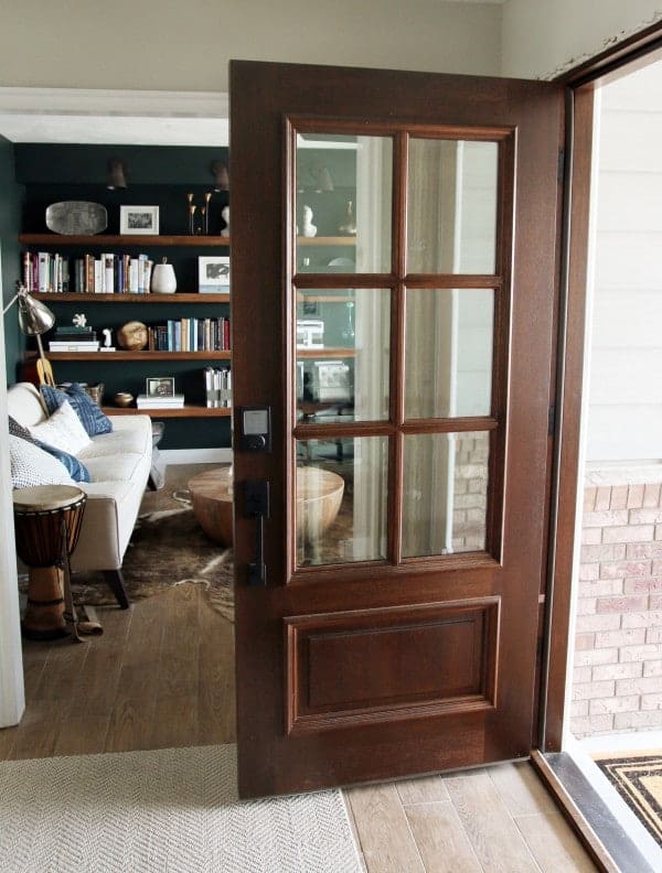 Before and After: Our New Front Door! - Chris Loves Julia