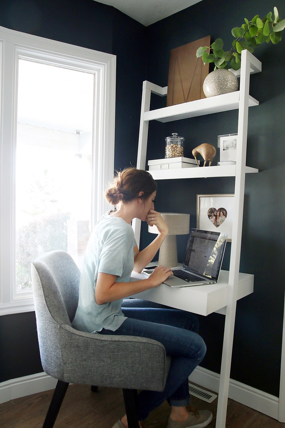 In My Own Little Corner (Office) - Chris Loves Julia  Small home offices,  Home office design, Small room design