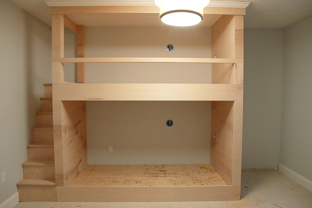 One Room Challenge: Week 2 | DIY Built In Bunkbeds for Around $700 