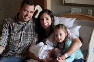 The day Faye was born