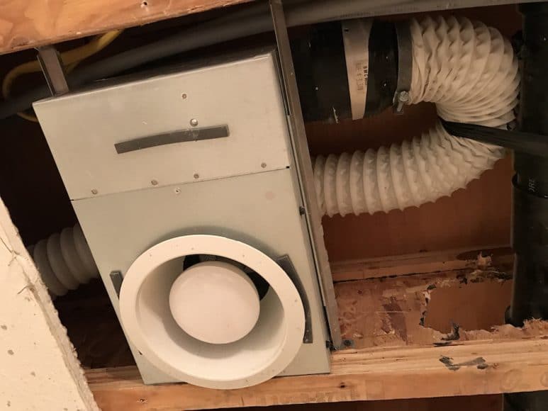 Bathroom Reno 101: Vents & Drains - Chris Loves Julia