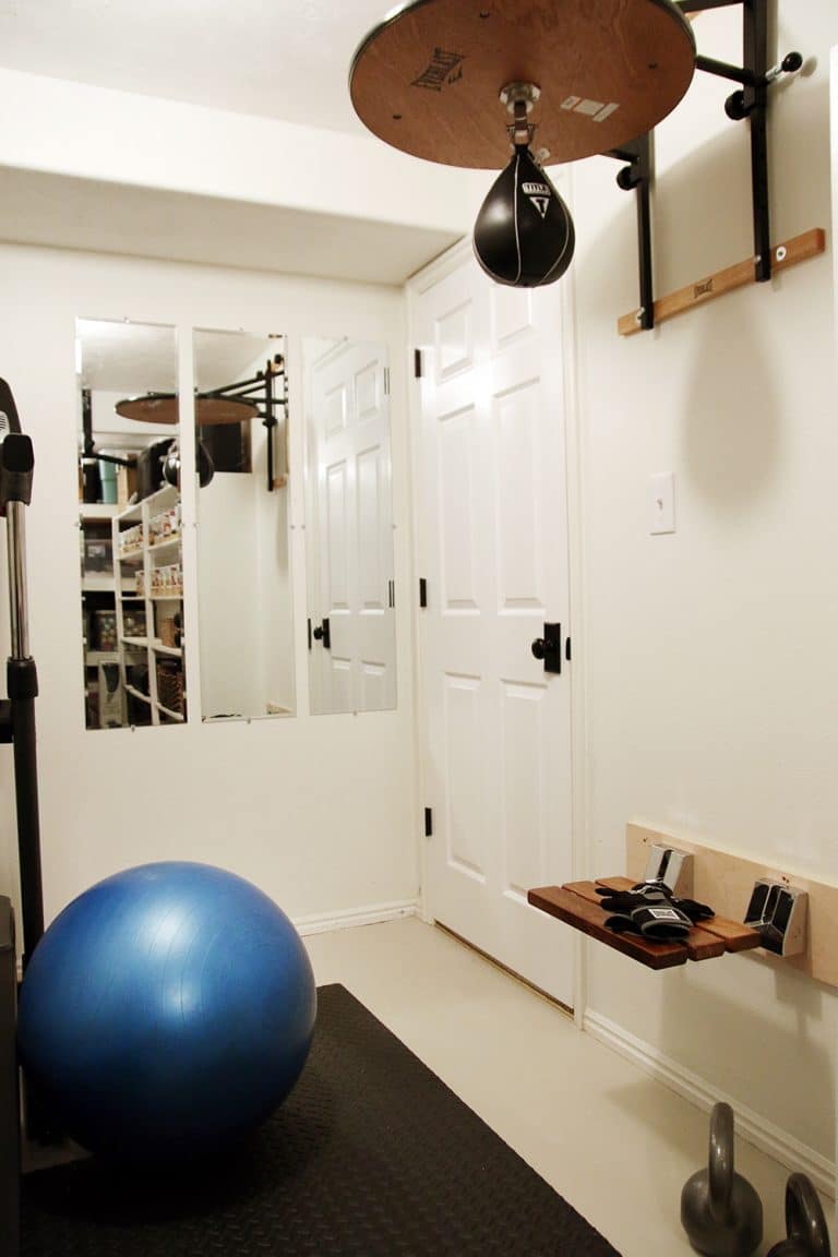 Our Little (Really Little) Home Gym - Chris Loves Julia