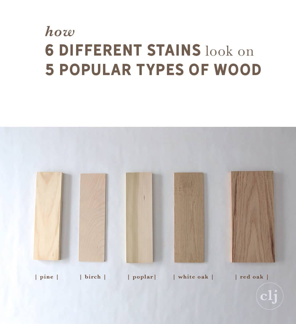 How 6 Different Look 5 Popular Types of Wood - Chris Loves Julia