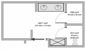 CLJ Master Bathroom Option 1