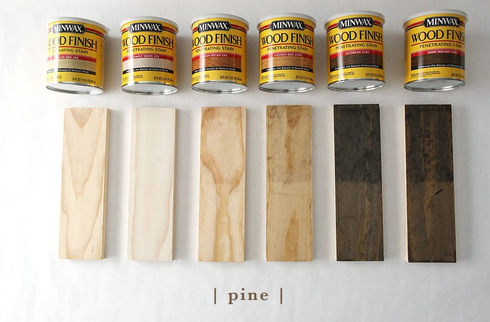 minwax stain colors on poplar wood