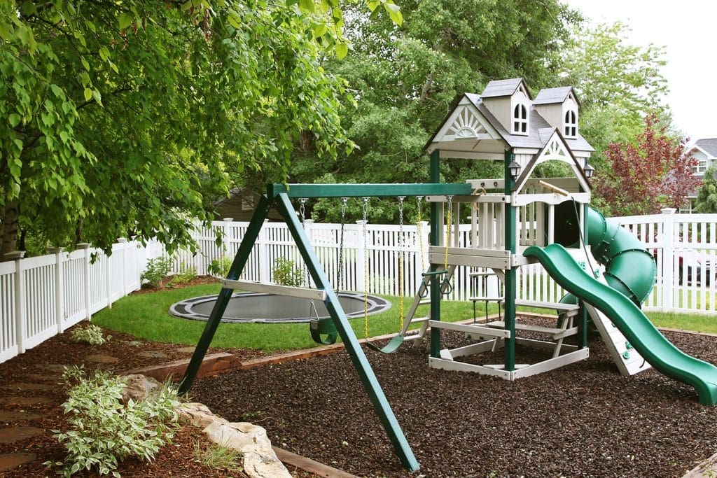 Our gorilla play set, painted