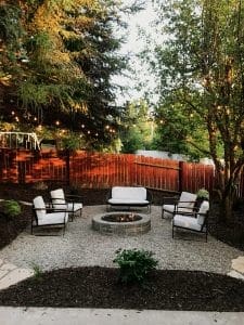 A Backyard Makeover in a Weekend - Chris Loves Julia