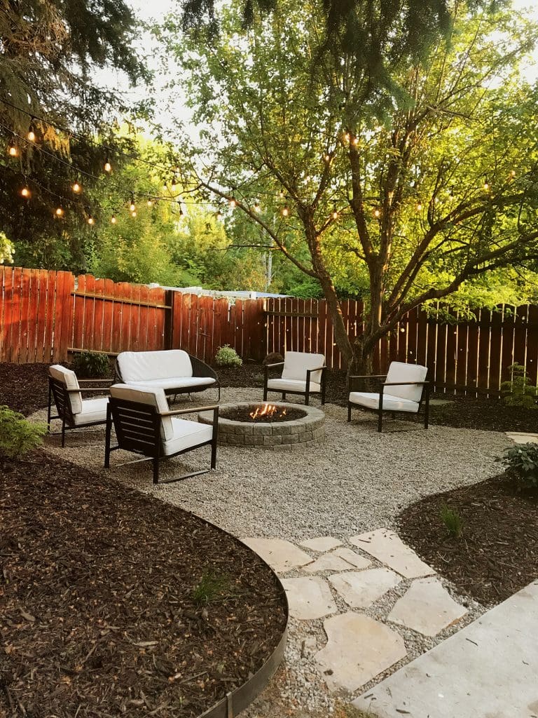 A Backyard Makeover in a Weekend - Chris Loves Julia