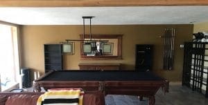 Cabin basement