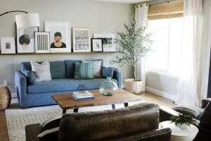 How to DIY an Art Ledge
