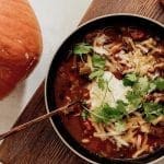 Chris Cooks: Pumpkin Chili
