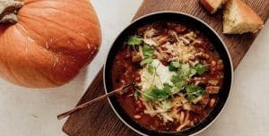 Chris Cooks: Pumpkin Chili