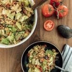 My mom's taco-inspired salad that will be a favorite for anyone you serve it to