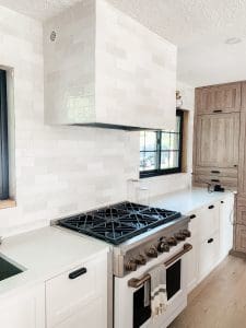 Custom cover for a recirculating range hood