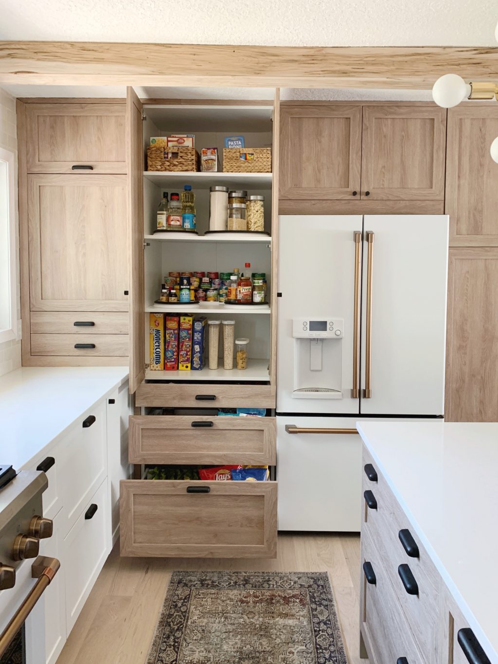 How to Organize the Inside of Kitchen Cabinets - Life Love Larson