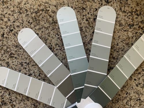 Rearranging the Kitchen Cabinets and Deciding on a Paint Color! - Chris ...