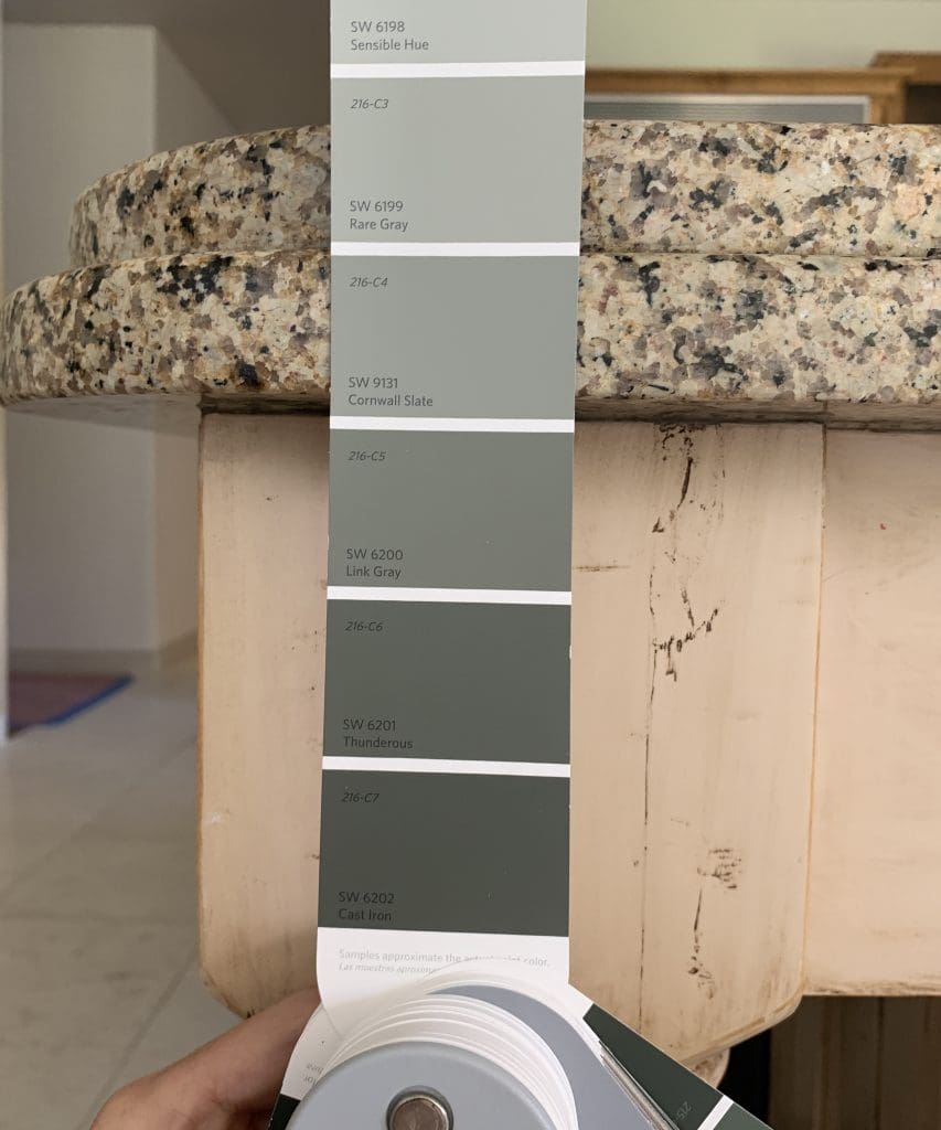 Rearranging the Kitchen Cabinets and Deciding on a Paint Color! - Chris ...