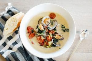 Chris Cooks: Grain & Dairy Free Clam Chowder