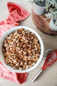 Dairy Free Chocolate Peanut Butter Caramel Corn (also gluten free, vegan)
