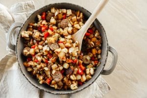 The Healthiest, Tastiest Thanksgiving Stuffing (gluten free, grain free, dairy free, egg free)