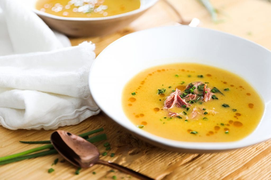 Ham and Leek Soup