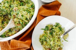 Chris Cooks: Braised Brussels Sprouts