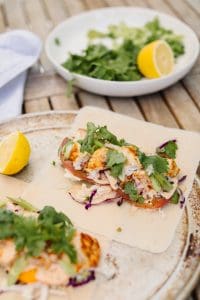 Cajun Grilled Fish Tacos