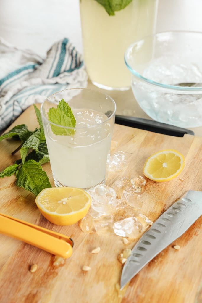 Chris Loves Julia: Honey Mint Lemonade