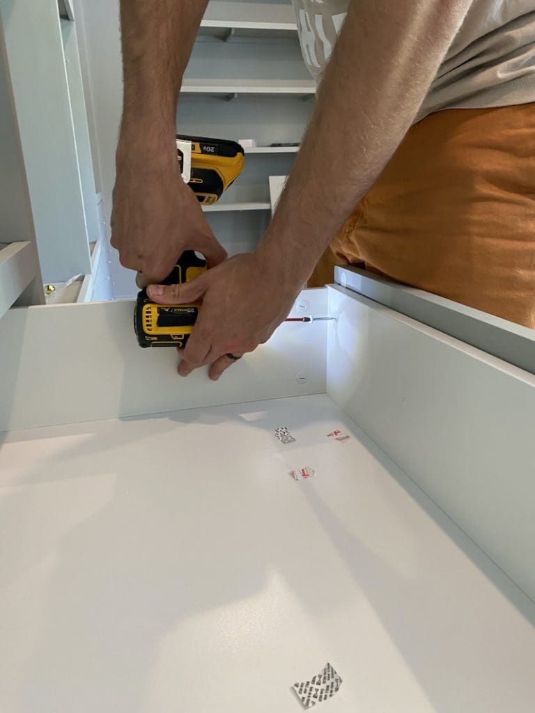 Adding Custom Fronts to the IKEA PAX Closet System Drawers Chris