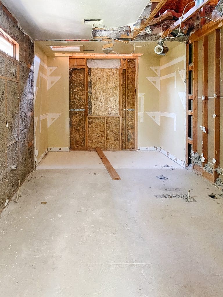 Plumbing, Electrical, Floor Prep - An Update on Bathroom Progress ...