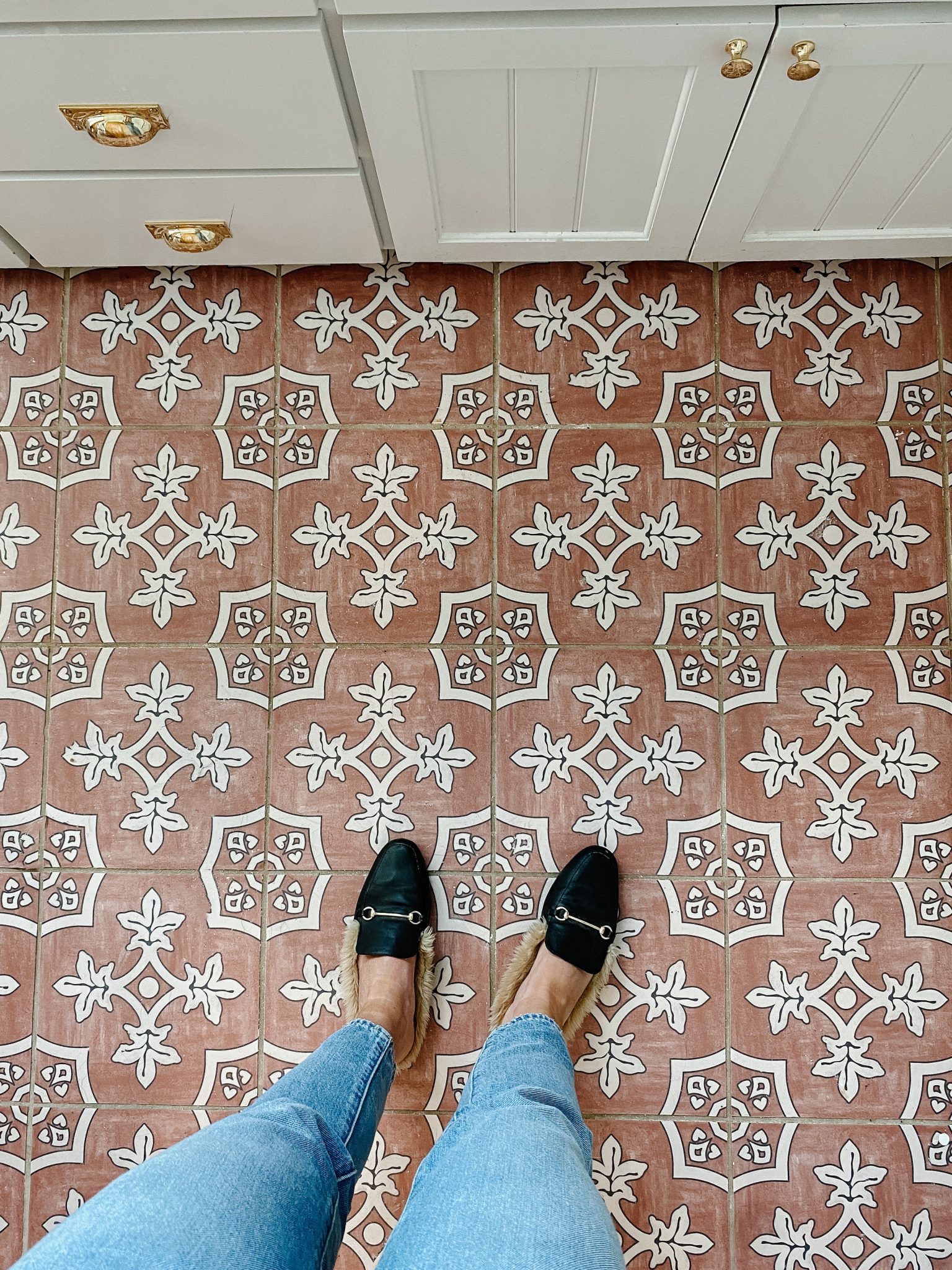 How the peel and stick tile we used is holding up one year later —  Hausmatter