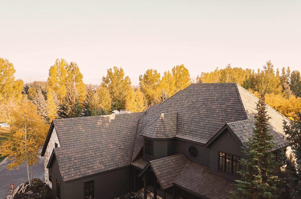 All the Details on Our New Composite Shake Roof!