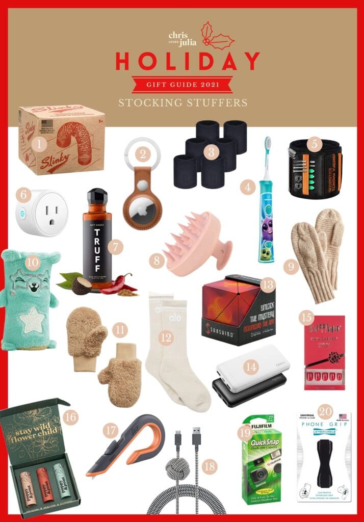 2021 Gift Guide: Stocking Stuffers - Chris Loves Julia