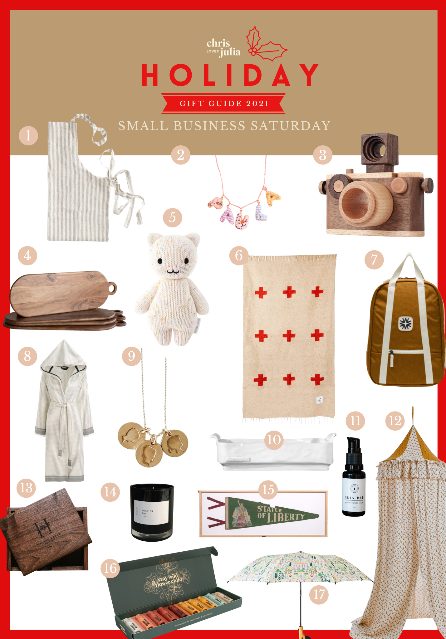 Gift Guide For Her (& Gifts Supporting Small, Local Biz