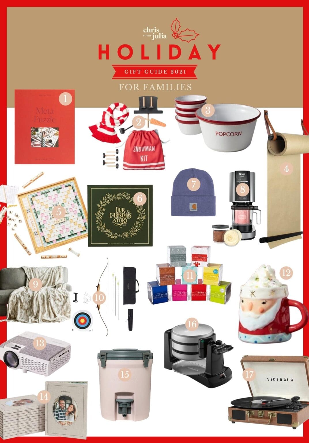 2021 Gift Guide: For Families - Chris Loves Julia