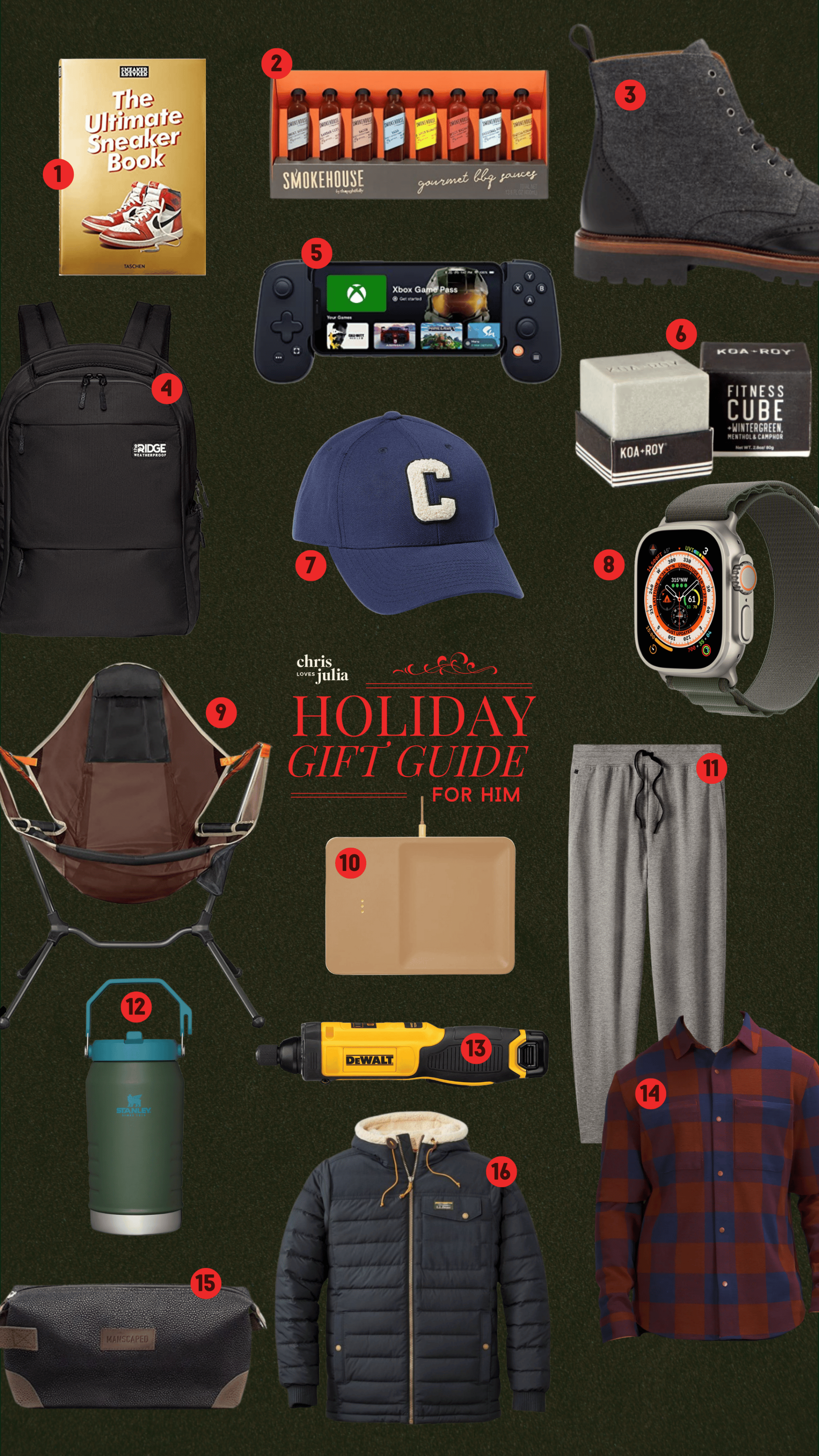 Our Men's Holiday Gift Guide: 13 Things He'll Actually Love This Year