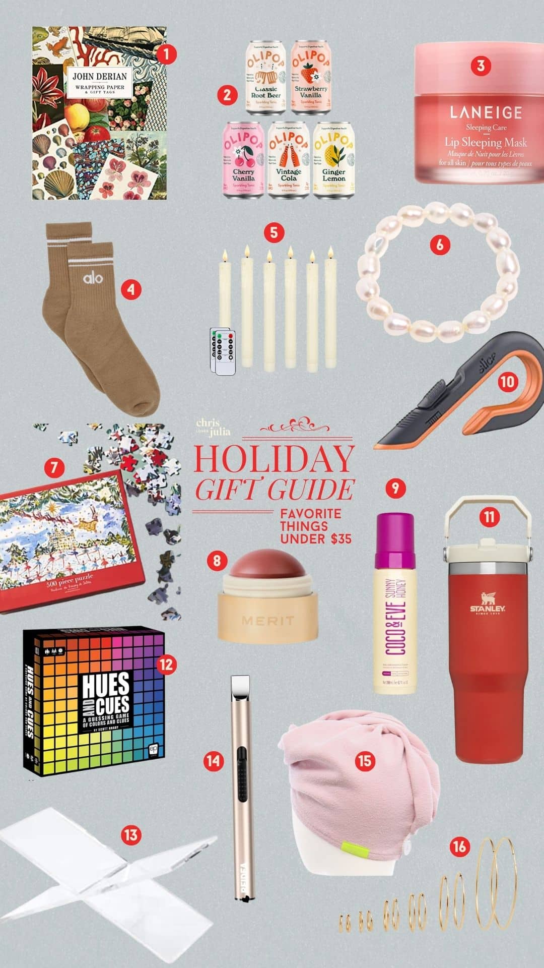 Under $5 Gift Guide  Gift guide, 5 gifts, Favorite things party