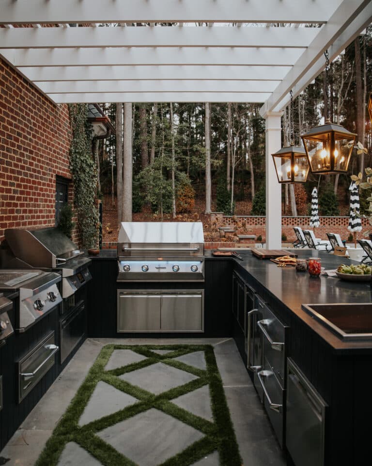 Reveal: The Outdoor Kitchen of Our Dreams - Chris Loves Julia