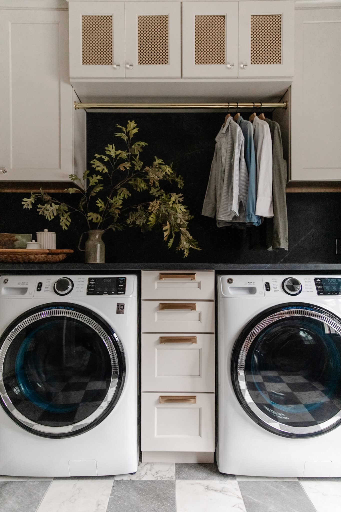 Reveal: The Long-Awaited Modern Colonial Laundry Room - Chris