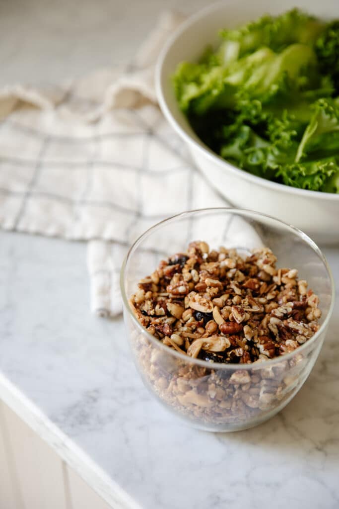 Grain-Free Lemon Basil Granola | Chris Cooks