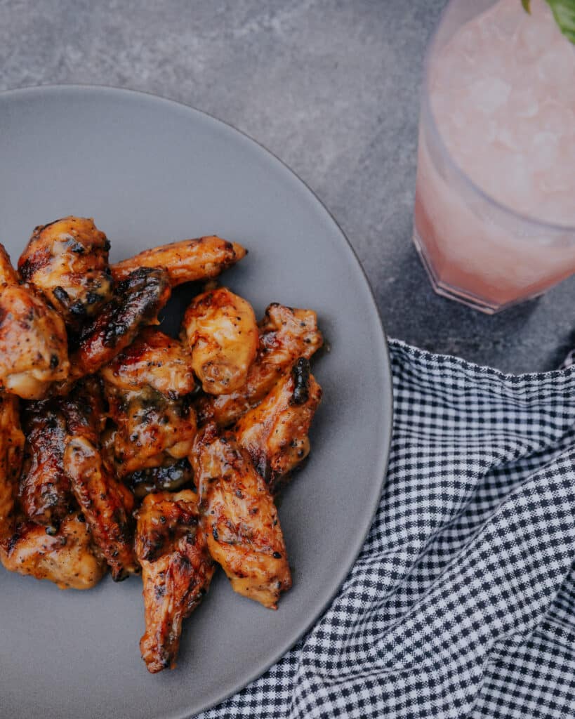 Mango Coconut-Glazed Chicken Wings | Chris Loves Julia