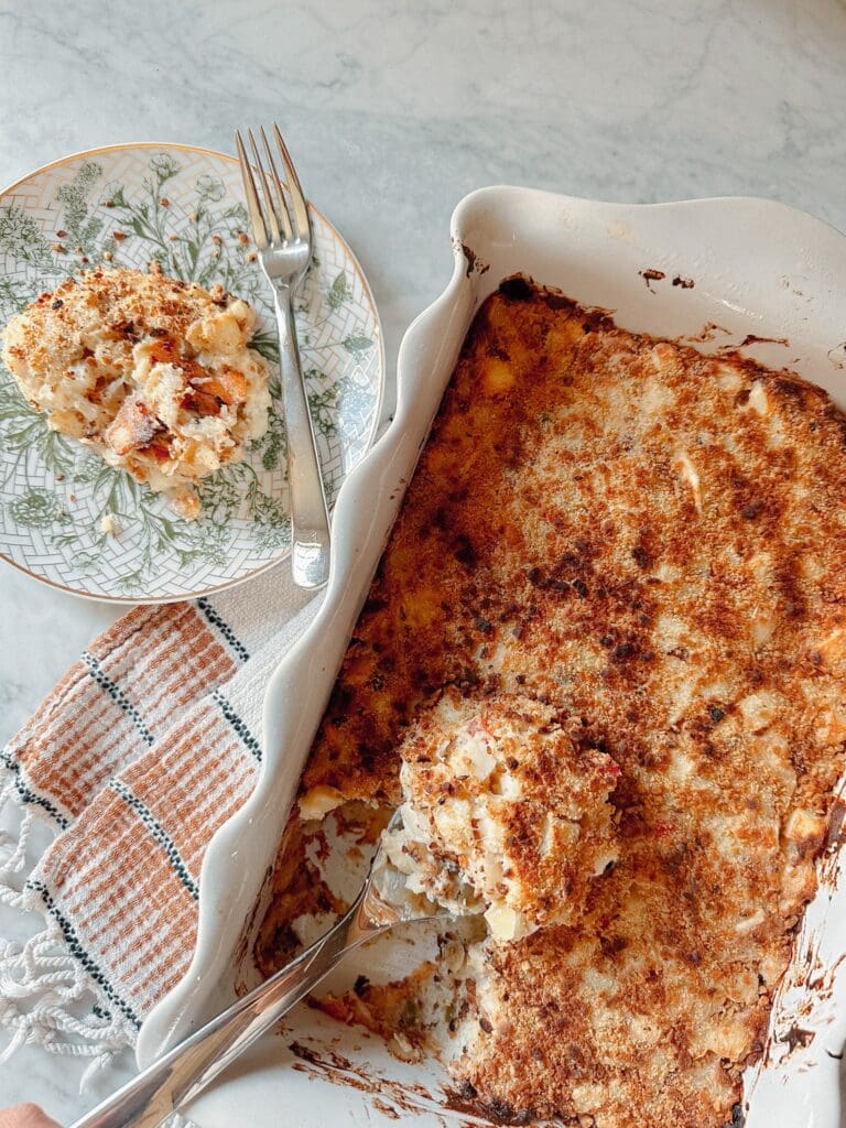 Chris Cooks | Cheeseless Potato Casserole