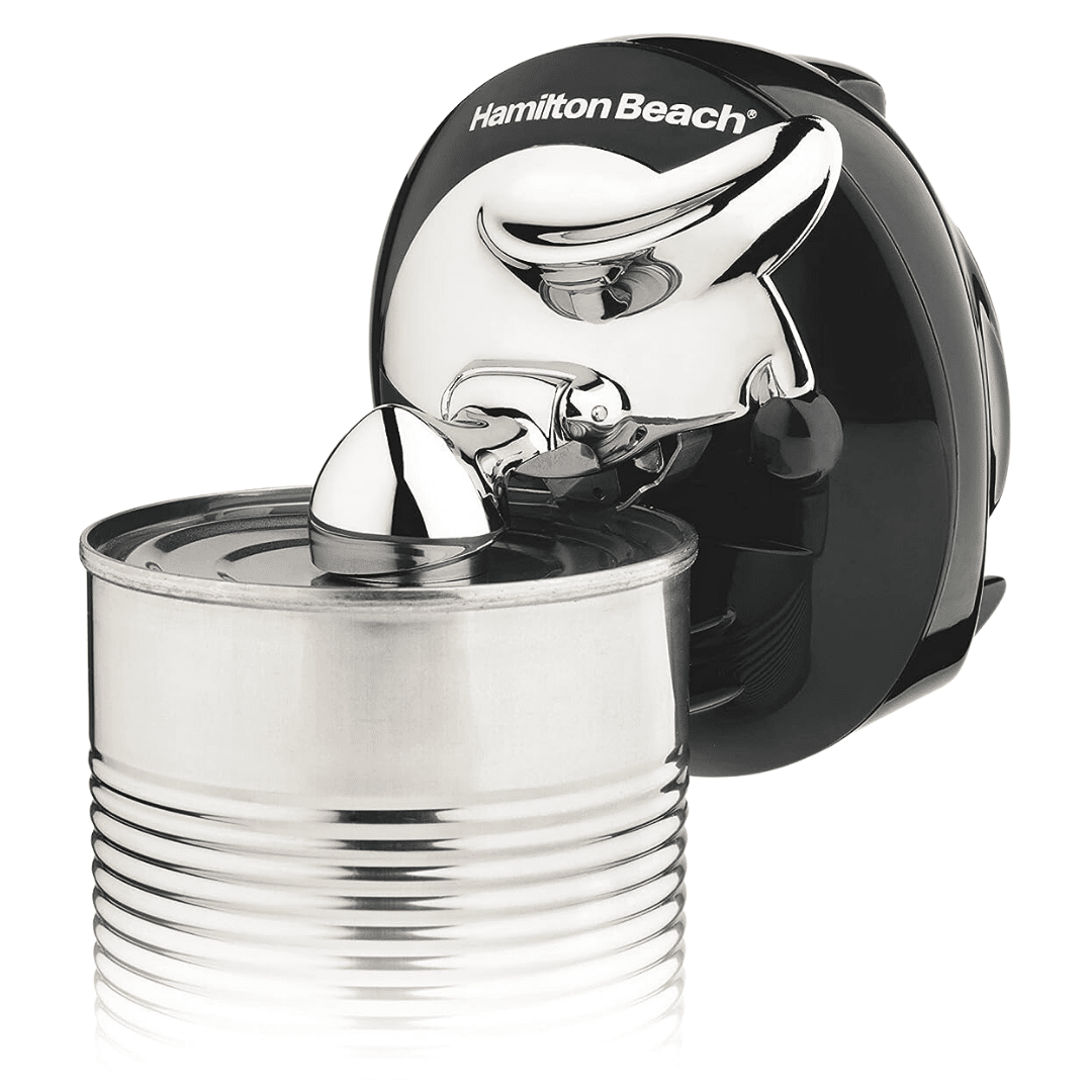 Automatic Can Opener For Tin Cans, Non-slip Round Electric Can