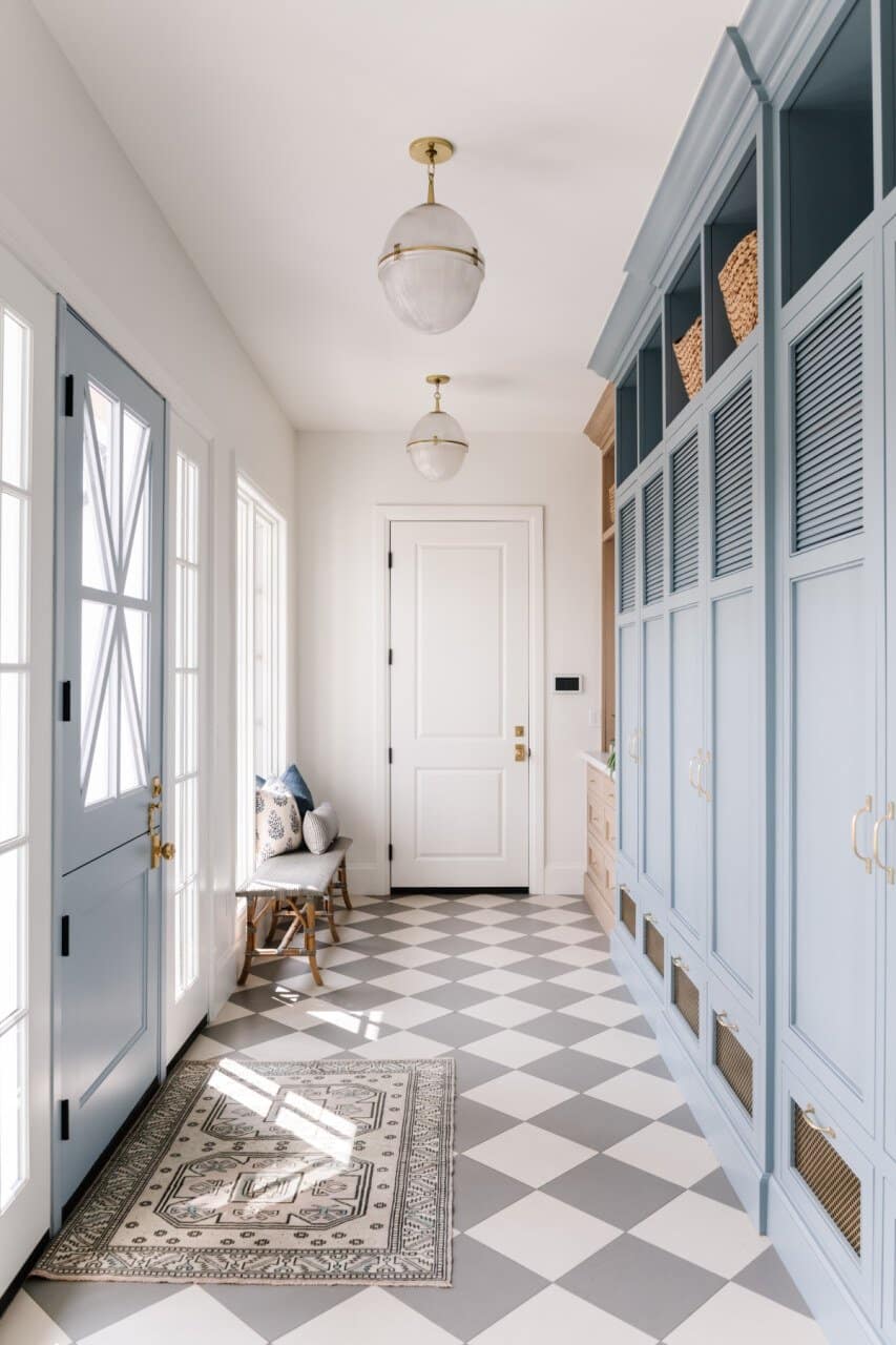 A New England Mudroom  Clarice Cutler Interiors