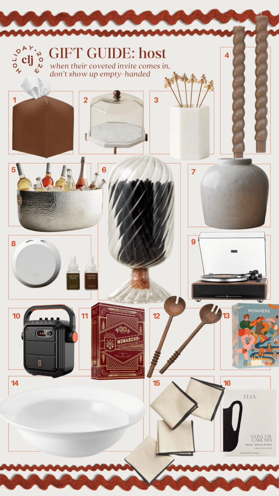 16 Best Gifts For The Hostess & Entertainer - Chris Loves Julia