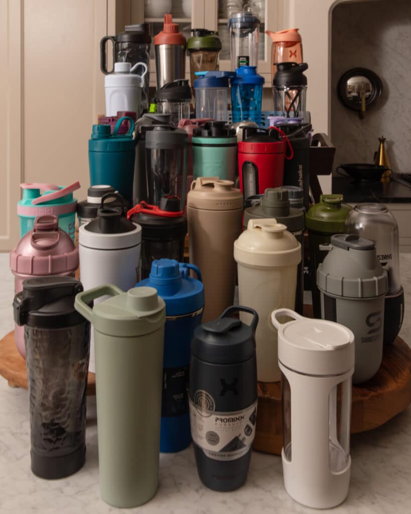 40 top protein shaker bottles tested - which is best?